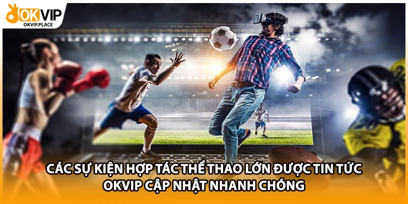 Các sự kiện hợp tác thể thao lớn được tin tức OKVIP cập nhật nhanh chóng