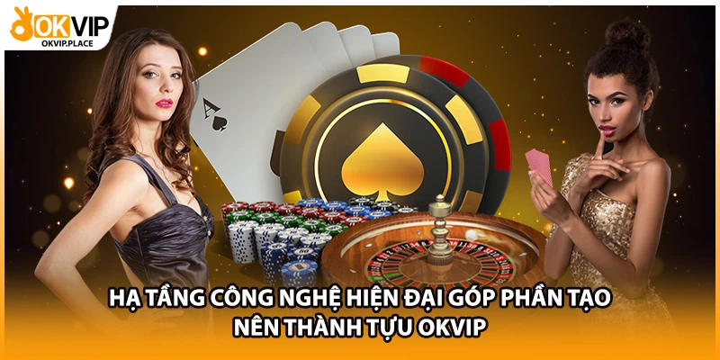Hạ tầng công nghệ hiện đại góp phần tạo nên thành tựu OKVIP