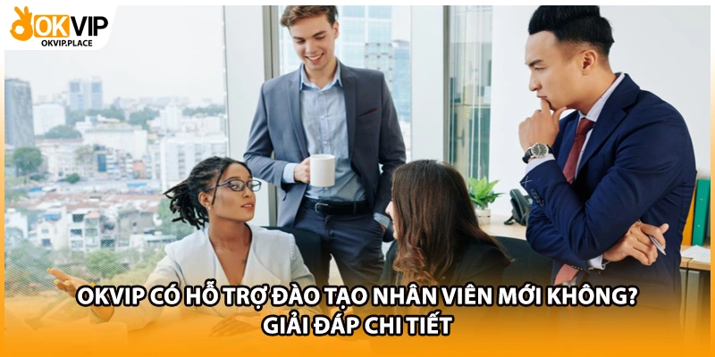 OKVIP có hỗ trợ đào tạo nhân viên mới không? Giải đáp chi tiết