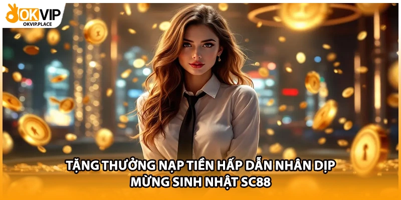 Tặng thưởng nạp tiền hấp dẫn nhân dịp mừng sinh nhật SC88